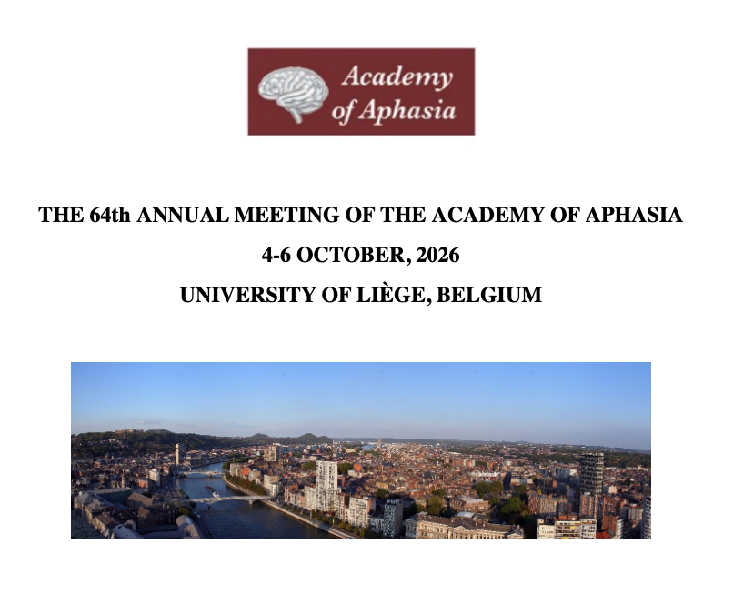 64th Annual Meeting of Academy of Aphasia